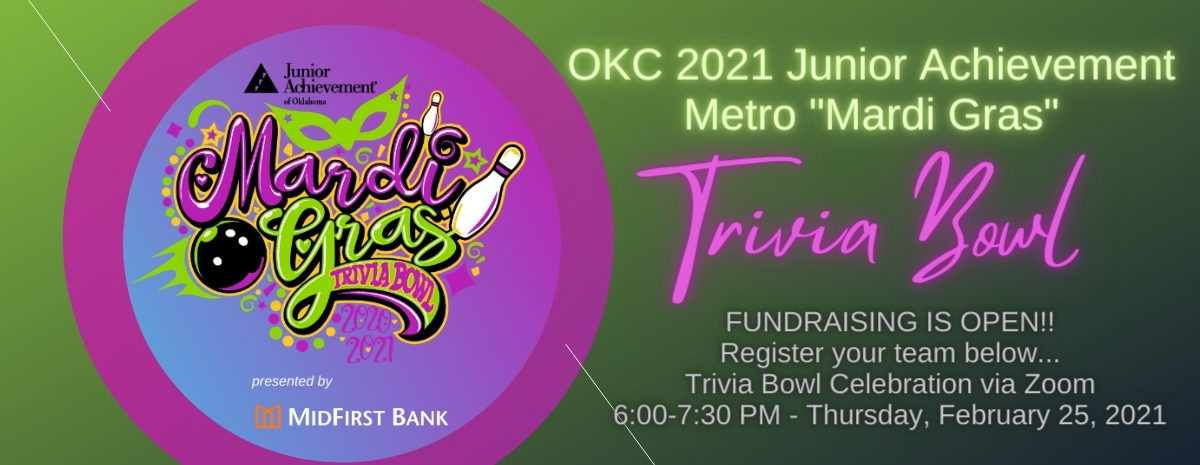 OKC 2021 JA Metro "Mardi Gras" Trivia Bowl
